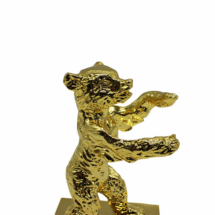 Berlin goldene bär film award metall handwerk souvenir home dekoration gravur