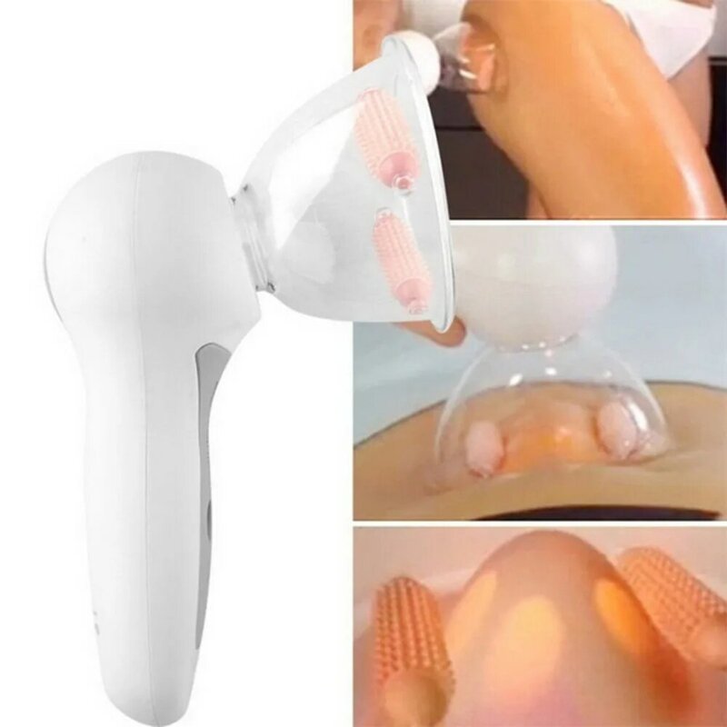 INU Celluless Body Deep Massage Vacuum Cans Anti-Cellulite Massager Therapy Treatment Cellulite Suction Cup Facial Care Tool
