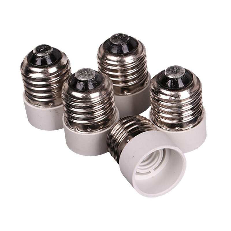 5 Pack E27 to E14 Lamp Light Socket Converter Convertor Bulb Extend Base CFL small Screw Adaptor