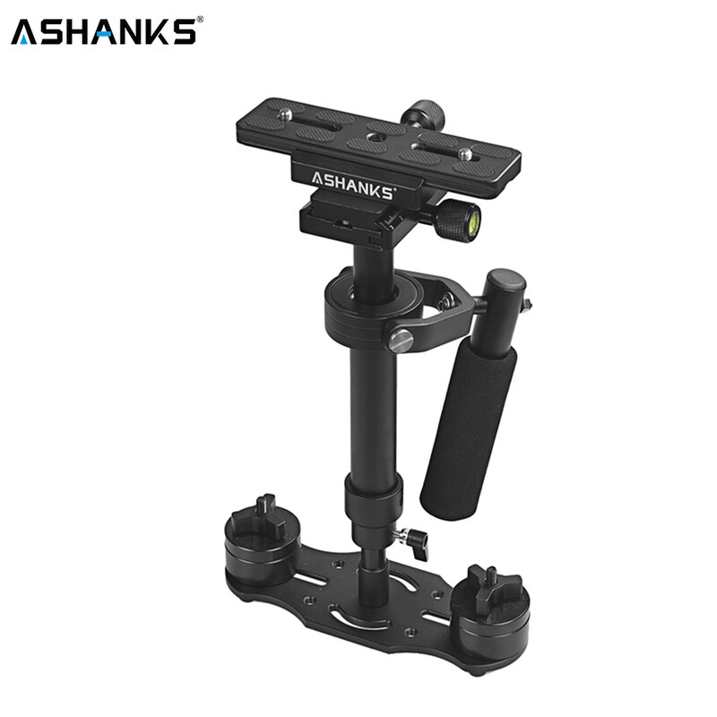 Ashanks-estabilizador portátil para s40, câmera de vídeo, 40cm, para steradicam, canon, nikon, gopro, aee, dslr