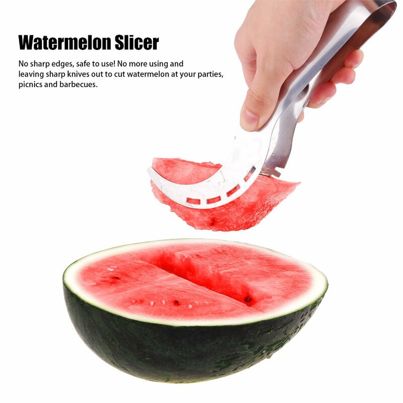 Hot Stainless Steel Watermelon Slicer Corer Melon Smart Slicer Knife Vegetable Cutter Fruit Slicer for kitchen Accessories Tools