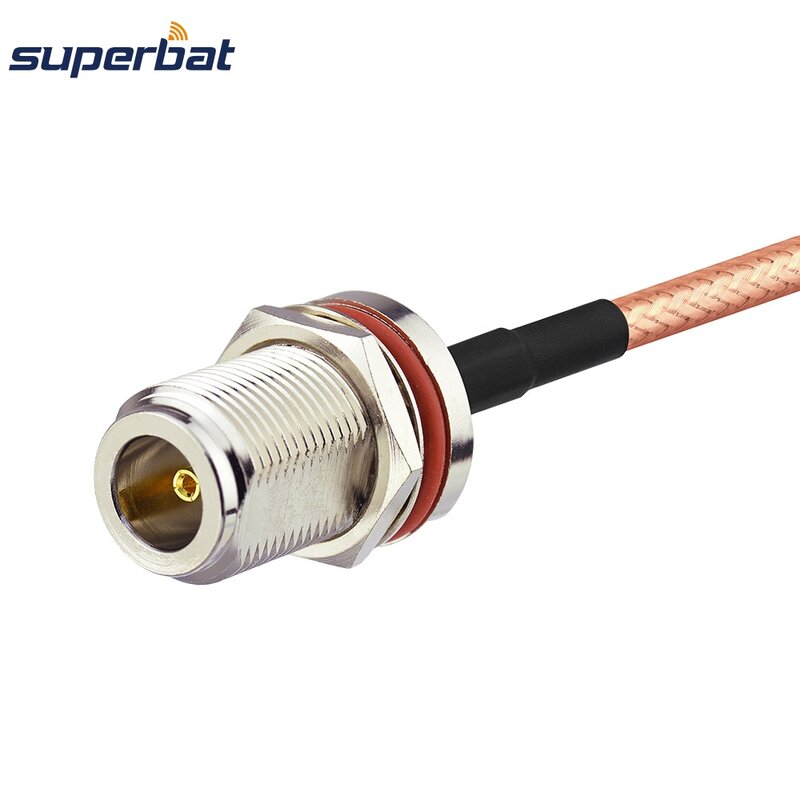 Superbat Sma Male Naar N-Type Vrouwelijke Moer Schot O-Ring Connector Pigtail Coaxiale Kabel RG316 20Cm voor Draadloze Antenne