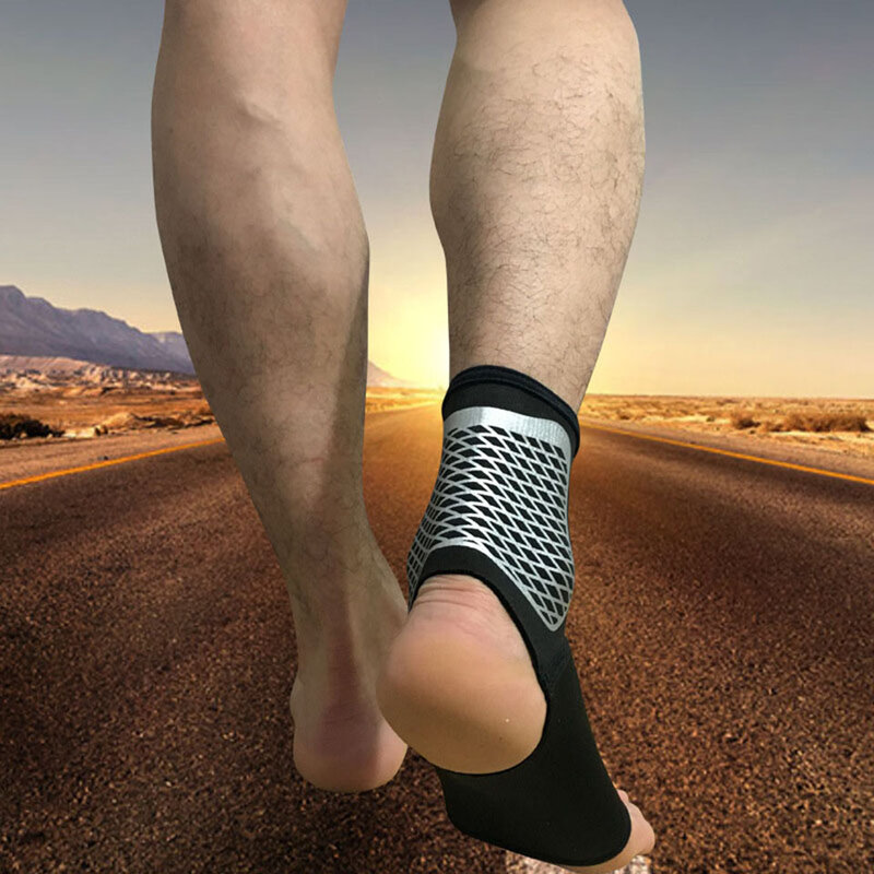 1 pçs esporte tornozelo apoio elástico alta proteger esportes tornozelo equipamentos de segurança correndo basquete tornozelo cinta suporte