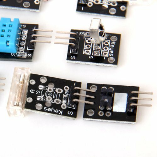 Kits de Sensor 37 en 1, KIT de alta calidad para Arduino, envío gratis