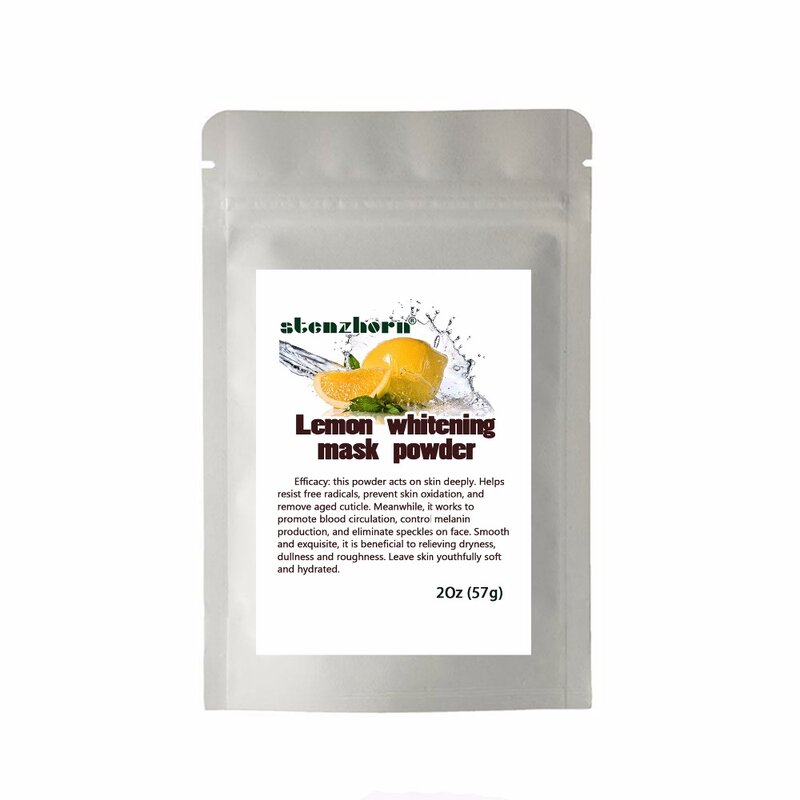 Lemon Whitening Hydrating Soft Mask Powder
