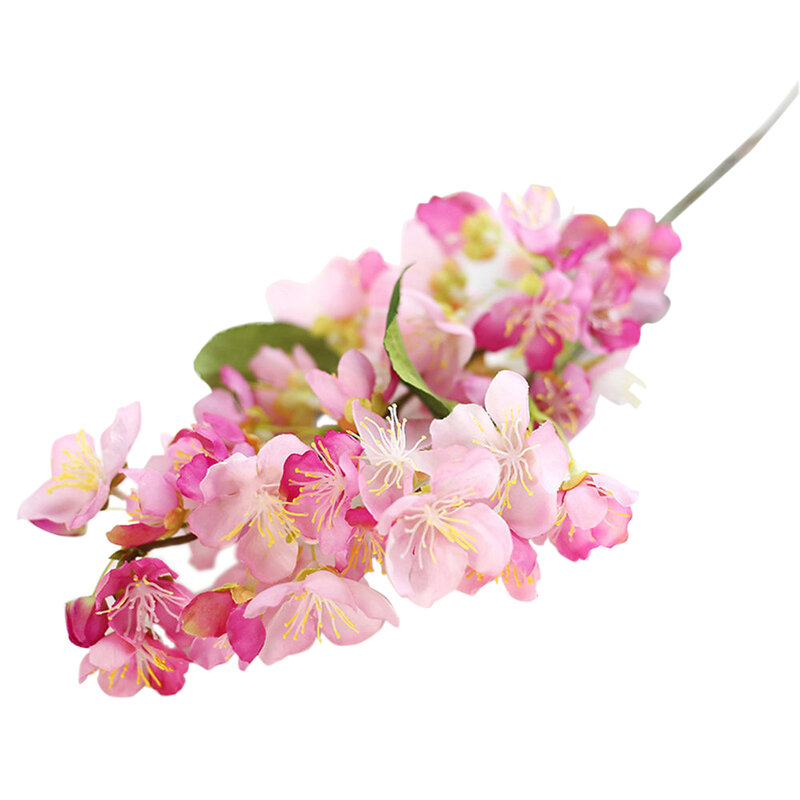 زهور اصطناعية وهمية أزهار الكرز ديكور لحفلات الزفاف زهور عصرية جذابة لتزيين الحدائق زهور وهمية P0.5