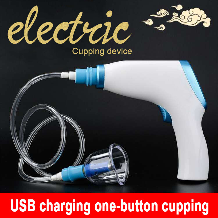 Electric Vacuum Magnetic Suction Cupping 12 Cups Chinese Massage Cellulite Set Kit Machine Medical Vacuum Cupping Therapy Twist