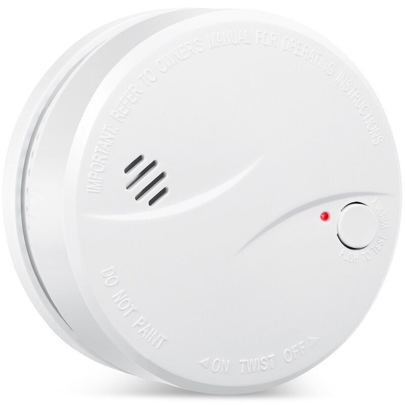 Heiman 10 Years Litetime Built In Lithium Battery Independent Smoke Detector Smoke Alarm Fire 0025