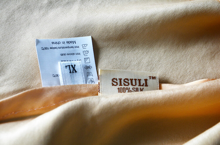 100% de satén de seda blusa de seda Natural Charmuse tela de satén brillante seda de colores tela de la ropa interior de las mujeres tamaño libre Tops de verano