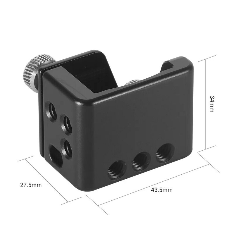 SmallRig Protective Cage For DJI Osmo Pocket Bracket Cage With 3/8"-16 and 1/4"-20 Threaded Holes - CSD2321