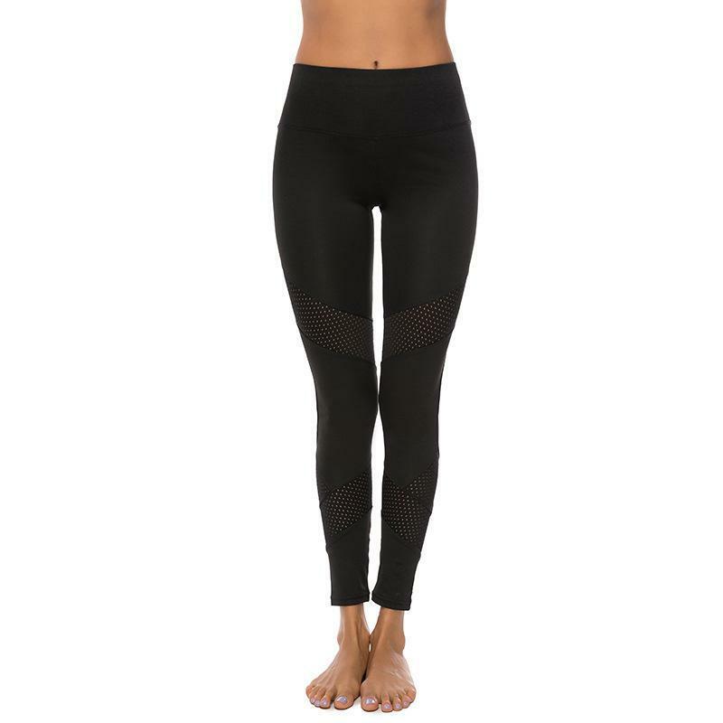 Mulheres de alta elasticidade fitness esporte leggings calças magro execução esportiva calças calças roupas