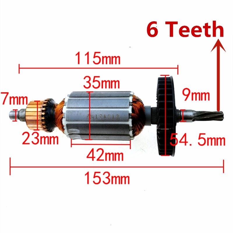 All parts replacement for BOSCH GBH2-24DSR/SE GBH 2-24 rotory hammer drill armature stator switch gear shaft bearing tool holder