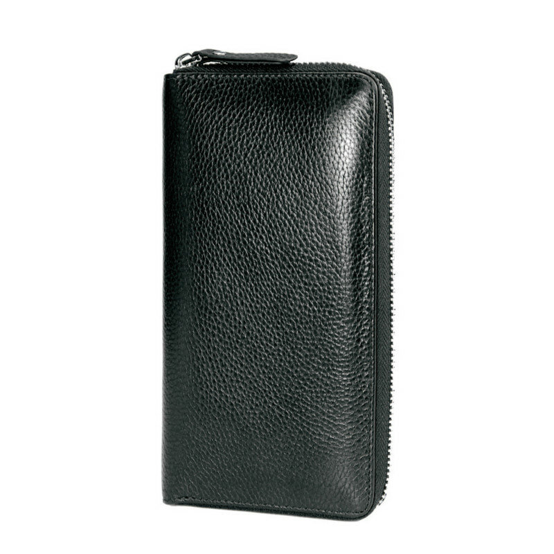 多機能男性のクラッチ財布ロングファスナー財布ファッション男性コイン財布携帯電話の袋ジッパー男性カードホルダー