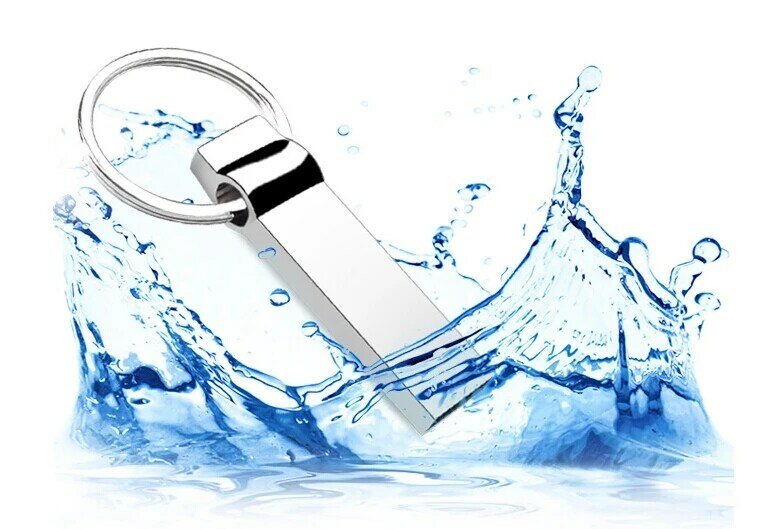 Unidad Flash USB de Metal resistente al agua, pendrive de metal de alta velocidad, 64GB, 128GB, 256GB, 32GB