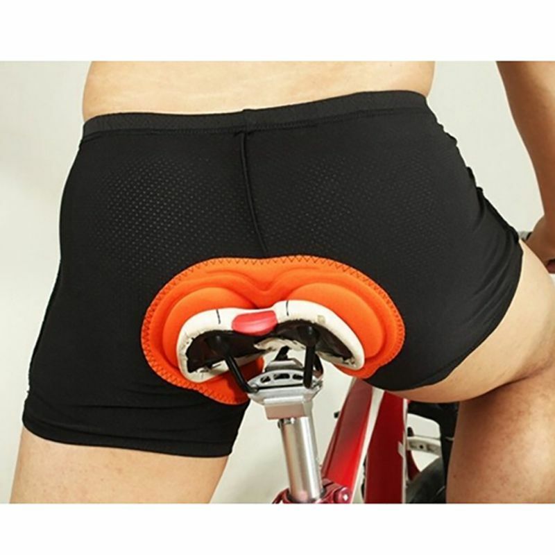 Short de ciclismo com bojo em 3d, roupa íntima com esponja gel para bicicleta acessório esportivo feminino e masculino