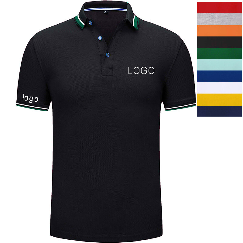 Personalizado bordado polo-camisa pólo personalizado para homens-camisa polo camisa do logotipo dos homens-polo-camisa pólo com impressão personalizada-