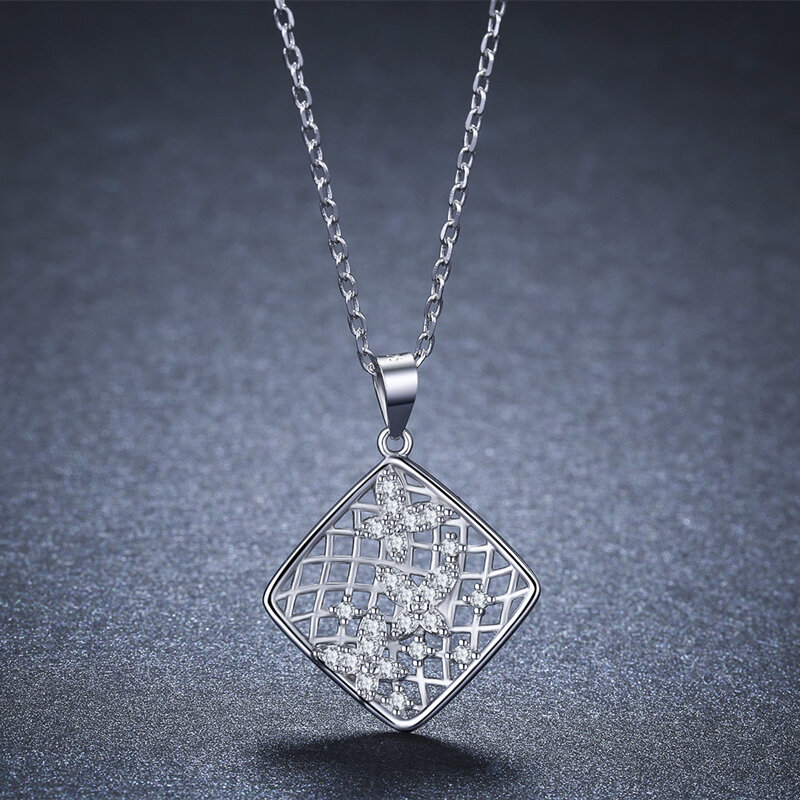 Sodrov Butterfly Net New Arrivals 925 Sterling Silver Fine Jewelry For Women Trendy Engagement Link Chain Necklaces & Pendants