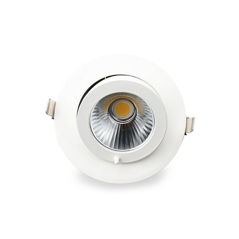 DONWEI LED typu Downlight 5W 7W 10W 12W 15W 20W okrągłe wpuszczone lampy 85-265V Led żarówka sypialnia kuchnia kryty oświetlenie punktowe LED
