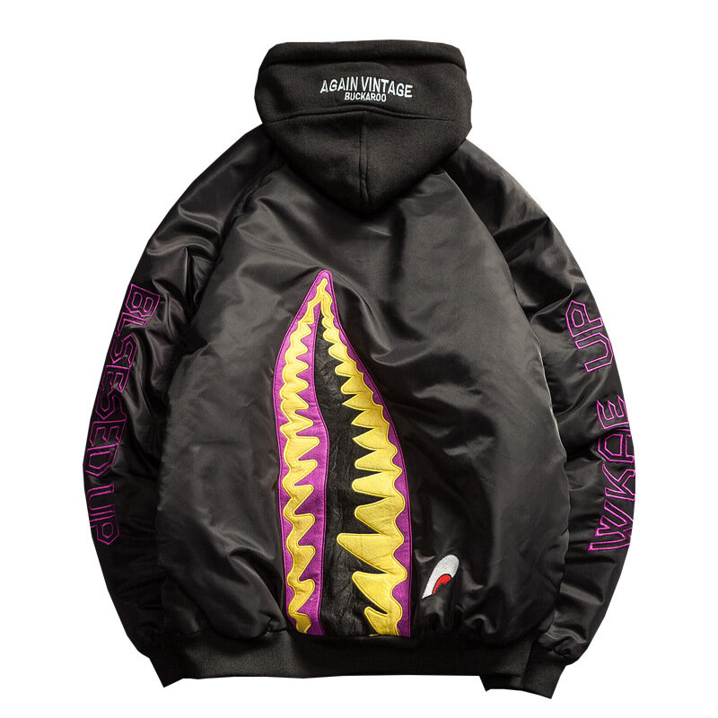 Куртка-бомбер MA-1 с вышивкой для мужчин и женщин, куртка-пилот в стиле хип-хоп, мотоциклетная куртка для пар, ветровка для мужчин на осень 2018