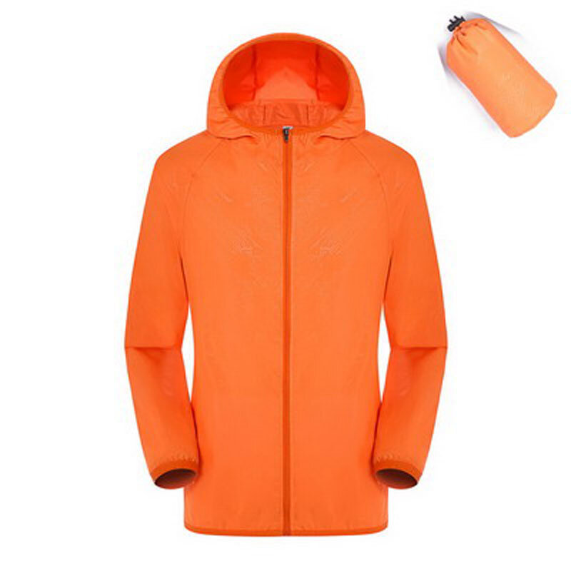 Jaqueta de caminhada montanhismo rw078, casaco de pele impermeável de secagem rápida para homens e mulheres com proteção solar uv para esportes ao ar livre e pesca