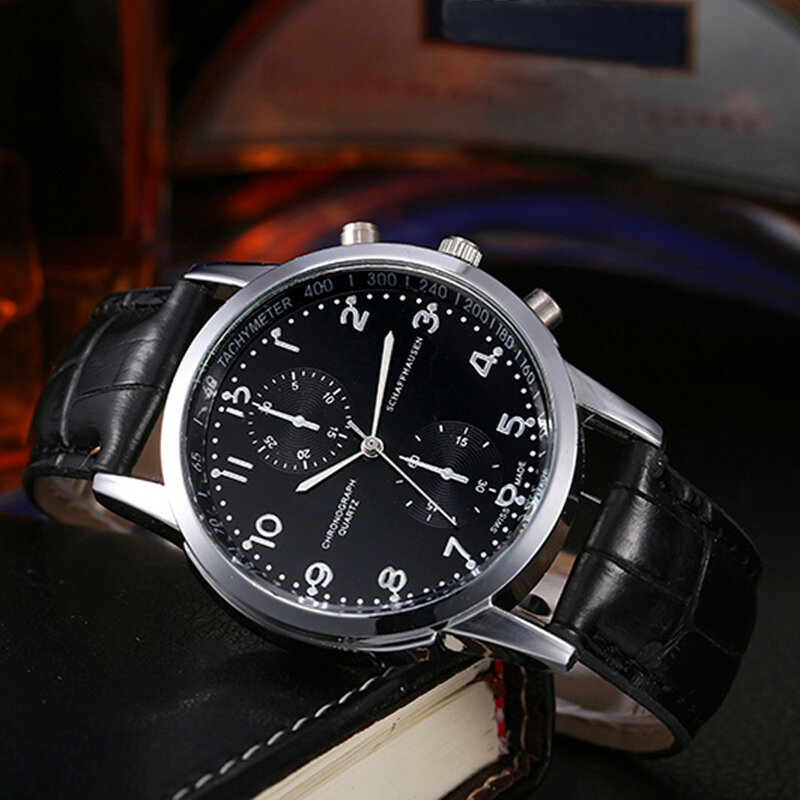 DISU Unisex Lovers orologio da polso in pelle quadrante in acciaio inossidabile orologi al quarzo orologio moda donna 2020 orologi da coppia