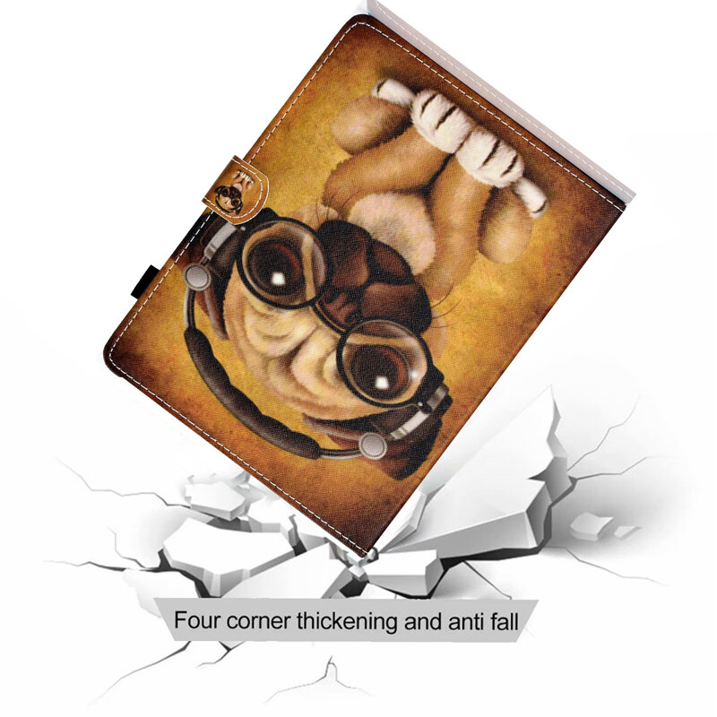 ユニバーサル 8 "タブレット funda 用 8 インチ高級漫画の財布磁気フリップケースカバー Coque シェルフルスキンスタンド
