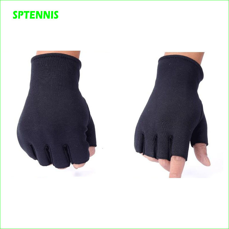 Pół palca polarowe rękawice biegowe Outdoor jazdy pół palca rękawiczki mężczyzna kobieta jesień zima