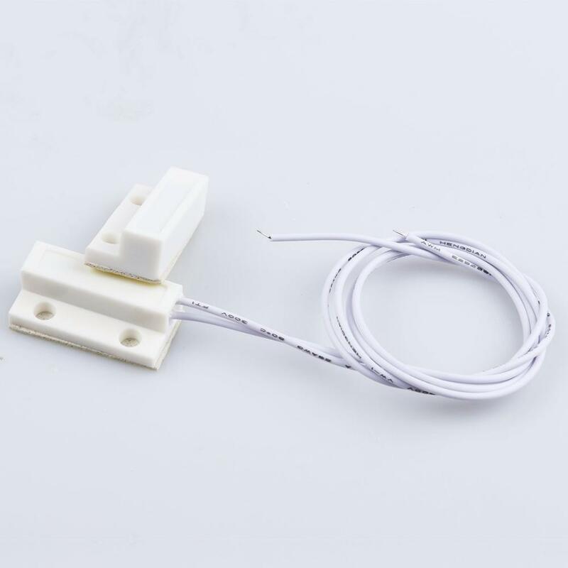 5Pair Wired Door Window Sensor Magnetic Switch Normally Closed NC For Home Alarm System Detector Family Protective Door Magnets
