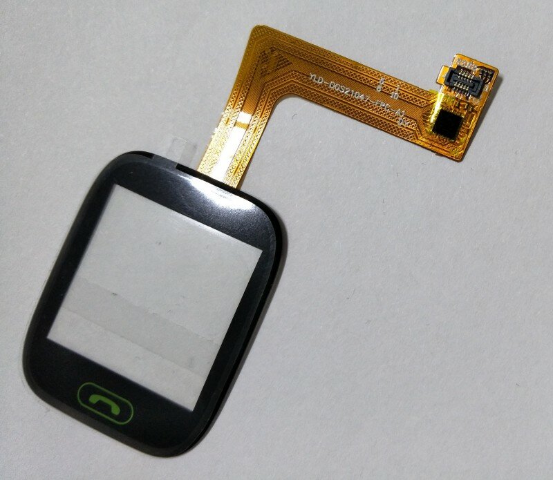 Écran tactile en verre pour montre connectée Q90 G72 pour enfants, Version 1.22 pouces, nécessite une soudure professionnelle pour l'installation