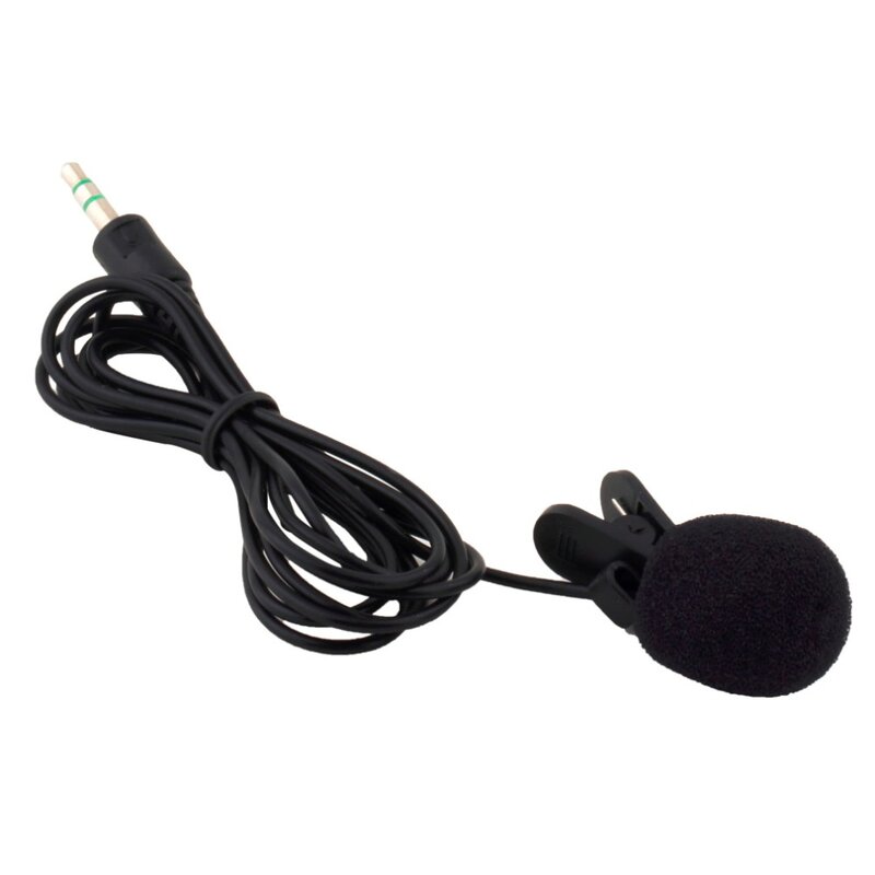 2019New 1Pcs 30Hz ~ 15000Hz Mini 3.5 millimetri Tie Lapel Lavalier Clip On Microfono per Lezioni Insegnamento commercio all'ingrosso di vendita Calda