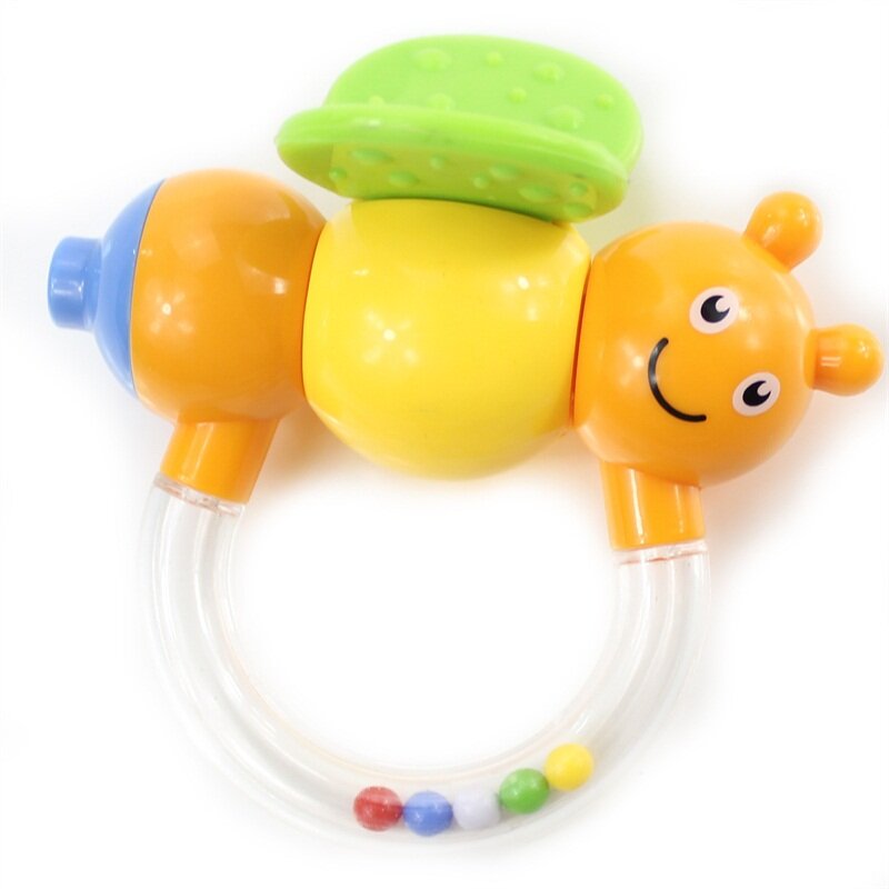 Brinquedos do chocalho da mão do bebê desenvolver a inteligência do bebê agarrando brinquedos agitar chocalho brinquedos educativos para crianças