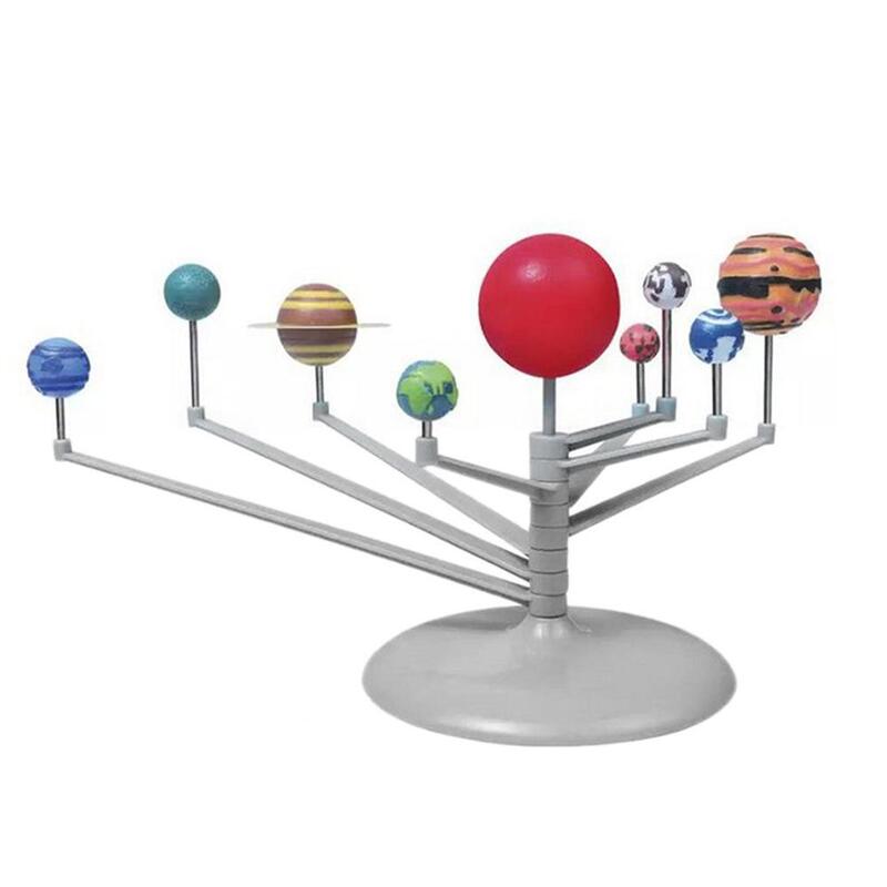 2019 Hot Sell DIY The Solar System Nine planets Planetarium Model Kit Science Astronomy Project Early Education For Child
