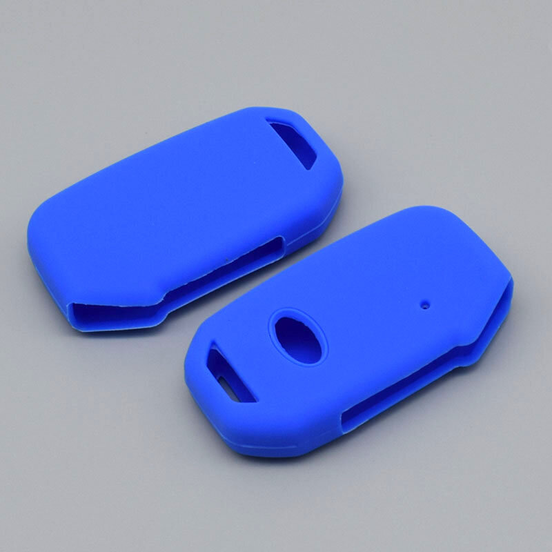 Rubber Autosleutel Styling Fob Voor Kia 2018 2019 Sportage Sorento Cerato Stinger Remote Key Silicone Cover Case Set Beschermen shell