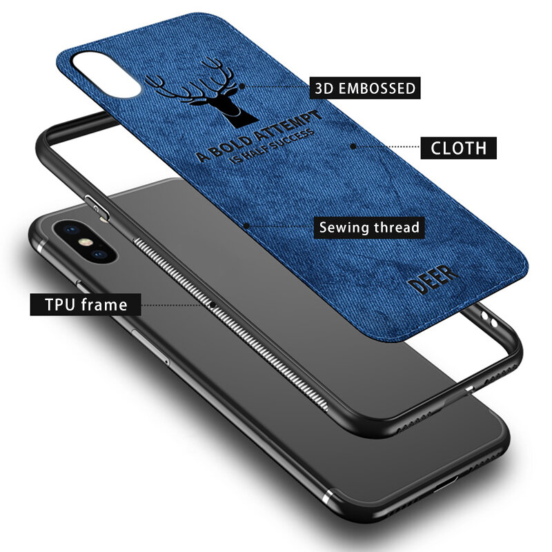 Stof Telefoon Case Voor Iphone 12 11 Pro Max Xs X Xr 8 7 6 6S Plus Se 2020 cover Voor Iphone 11pro 12pro 8Plus 7Plus Iphone12 Coque