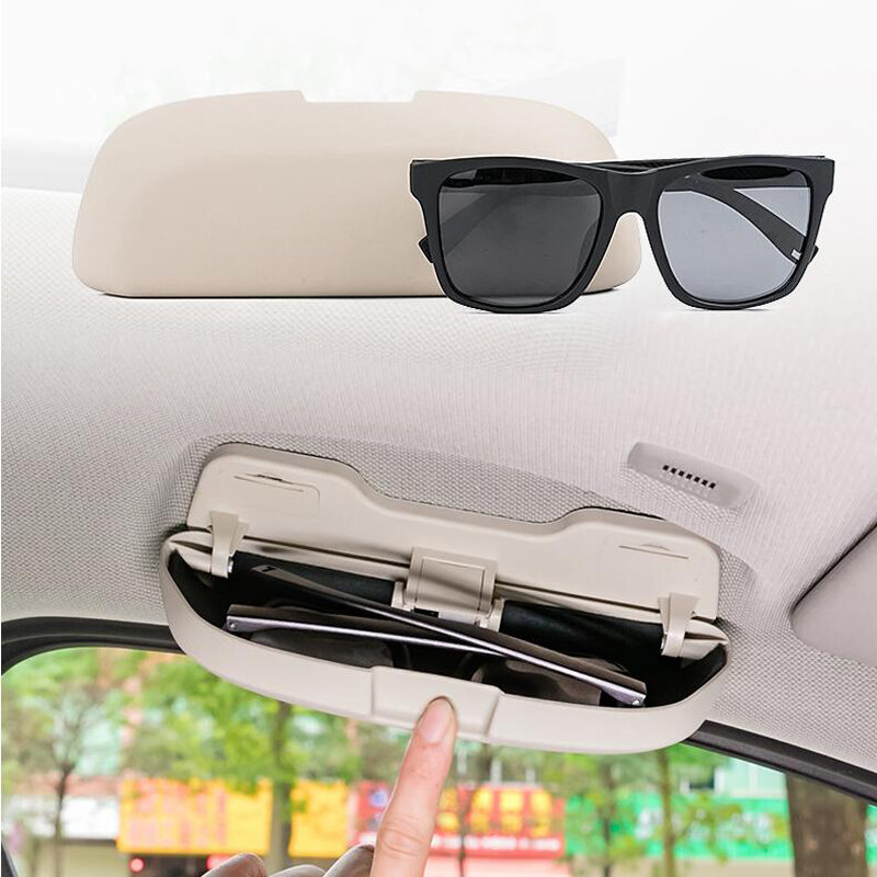 Case para óculos de sol estilo automotivo, caixa com óculos de sol para bmw 1 2 3 4 5 7 séries x1 x3 x4 x5 x6 f30 f10 f15 f16 f34 g30 g01 g11 e70 e71 f07 f01