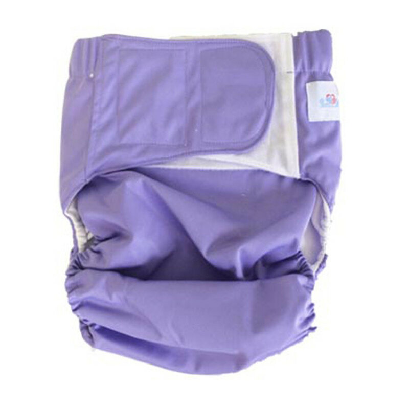 ล้างทำความสะอาดได้ผ้าอ้อมผู้ใหญ่Disposable Incontinenceกางเกงขนาดเล็กขนาดเอว 1.5-2.2 ฟุตปรับTPUกันน้ำผ้าอ้อม