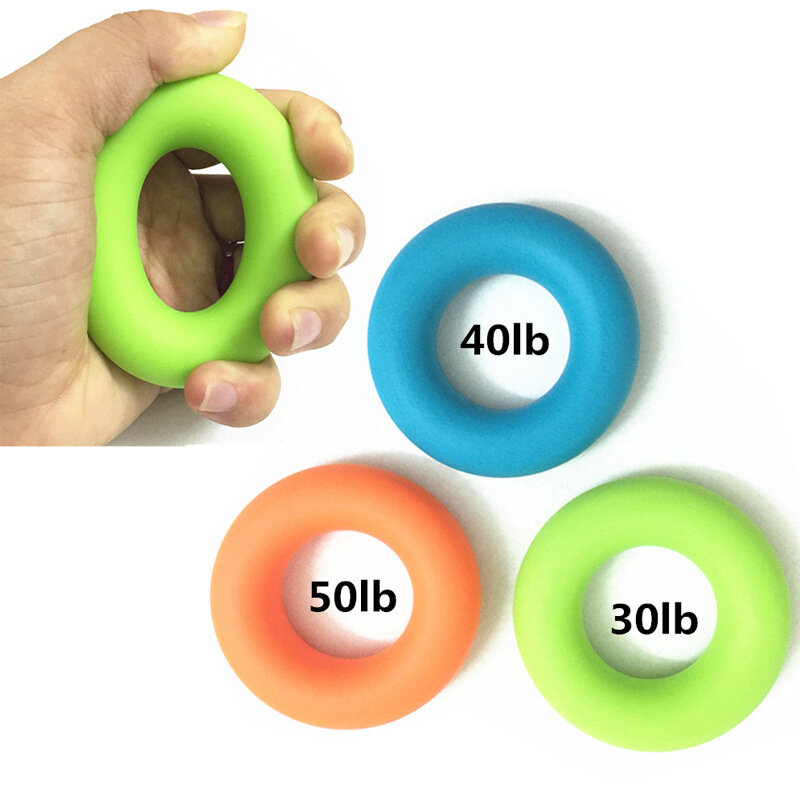 7cm Festigkeit Hand Grip Ring Muscle Power Training Gummi Ring Exerciser Gym Expander Greifer Finger Ring Workout Expander