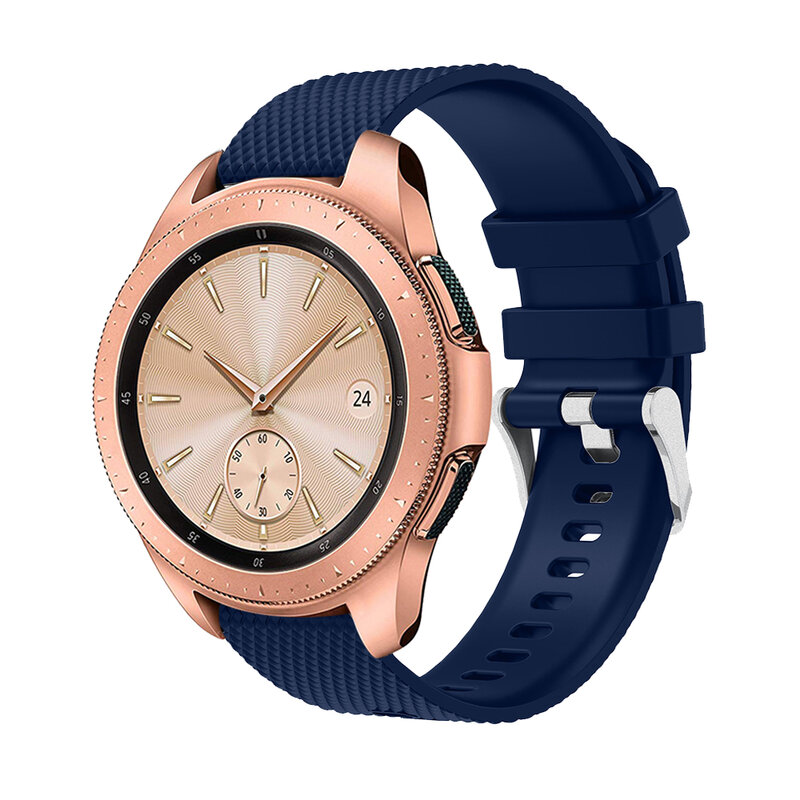 Bracelet en Silicone 20mm pour Samsung Galaxy Watch, Active2 40mm/ Active 2 44mm/ Galaxy Watch 4 40 44mm