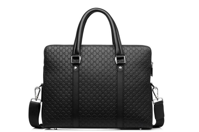 남자 서류 가방 새로운 패션 어깨 가방 14 인치 노트북 가방 대용량 남성 비즈니스 핸드백 여행 가방 남자에 대 한