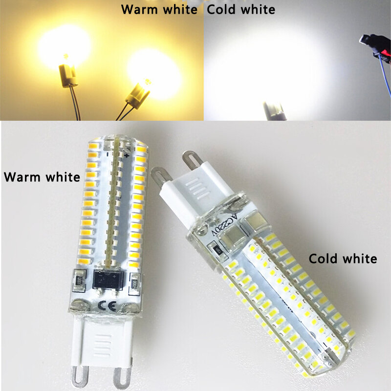 G9 LED Light Bulbs  AC 220V 110V 7W 9W 10W 12W SMD 3014 360 Degree Beam Angle Spotlight Chandelier Bulb Indoor Lighting For Home