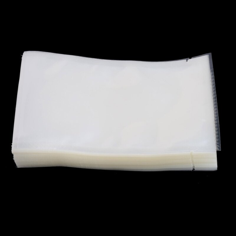 100 шт. вакуумный мешок для еды герметик для хранения пространства Упаковка Коммерческая еда Saver 6 см x 8 см