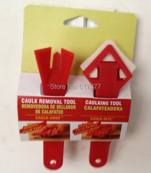 Caulk Away Remover and Finisher Caulk Tool By bag packing