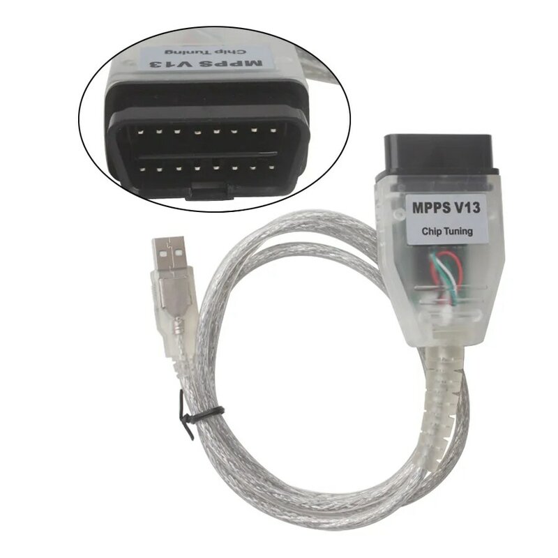 MPPS V13.02 SMPS ECU Chip Tuning Flash USB OBD2 ECU Programming Tool