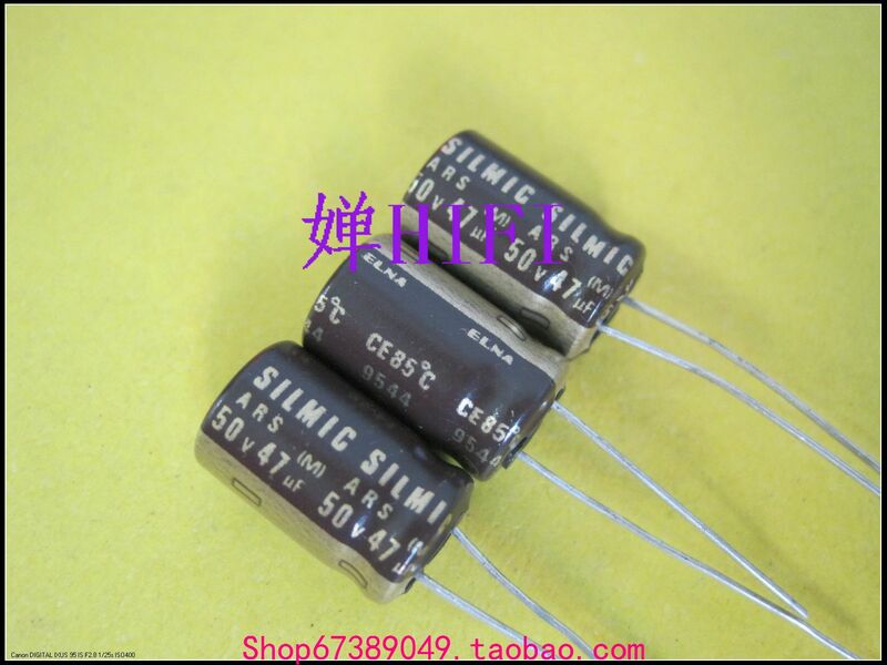 30pcs ELNA RC3 16 V 47UF condensateur électrolytique 6.3*5mm