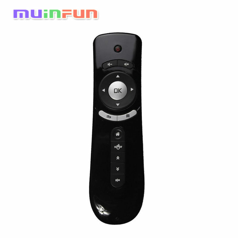 Fly Air Mouse T2 telecomando 2.4GHz Wireless 3D Gyro Motion Stick per gioco 3D Sense PC Android TV Box Google TV Player XBMC