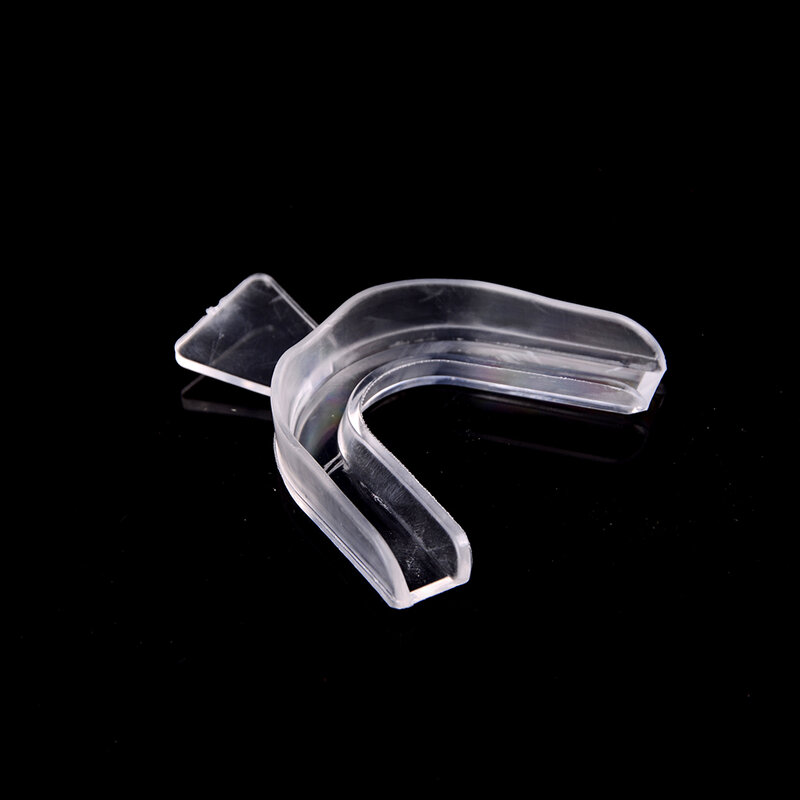Bandeja de dientes termoformada transparente, para blanquear los dientes, protector de goma, bandeja para la boca, equipo blanqueador 1 unidad