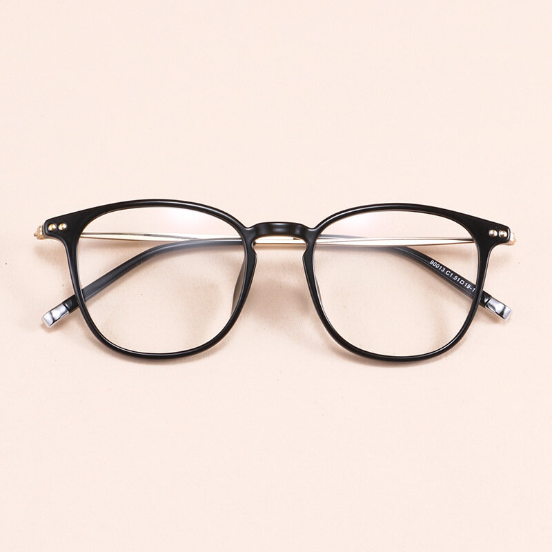 Literaire Nerd Ultralichte TR90 Vierkante Recept Frame Student Decoratie Bijziendheid Brillen Eyewear Voor Jongens & Meisjes Big Size