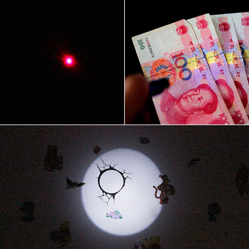 Mini linterna con forma de luna redonda, foco de luz LED nocturna, 1000 lúmenes, novedad