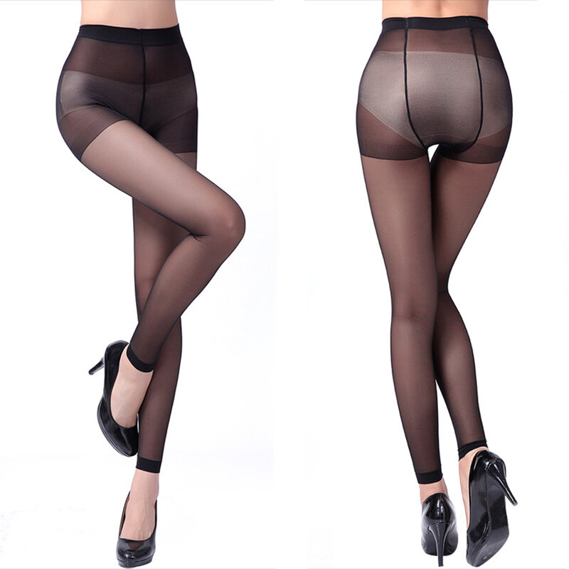 POINTOUCH Sexy Summer Thin Tights Ninesub Stockings High Elastic Prevent Hook Women Seamless Pantyhose Medias Girl Panty