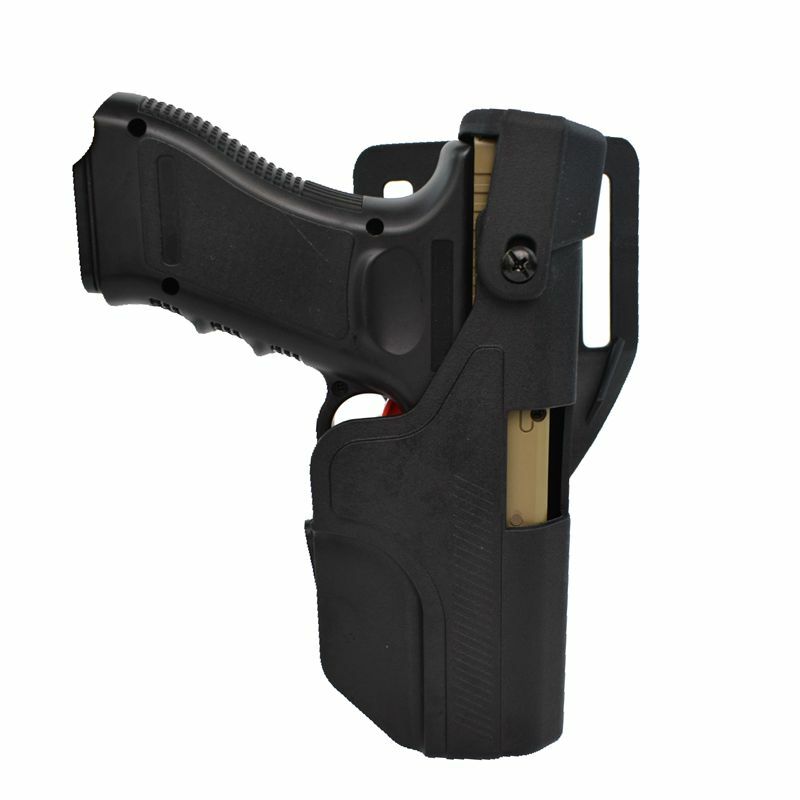 Pistolera táctica de la serie Glock, equipo de caza, cinturón de transporte para pistola Glock 17, 19, 22, 23, 31, funda de cintura para pistola de aire Airsoft